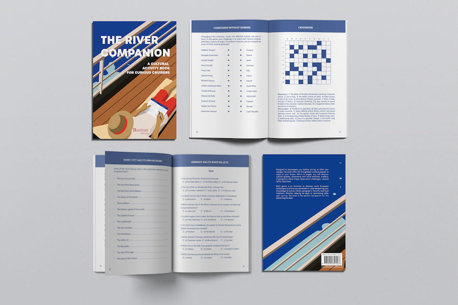 Livre de jeux pour croisiéristes curieux, en version anglaise