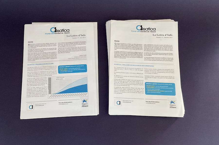 Lettres d’informations d’Alsatica