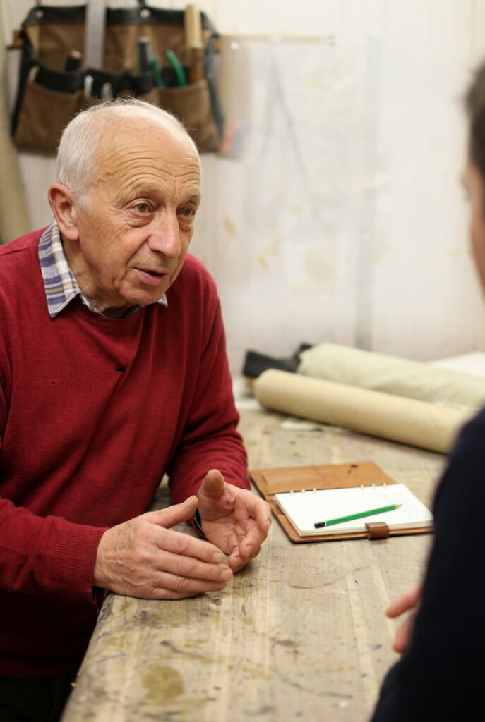 Ecoute d'un artisan